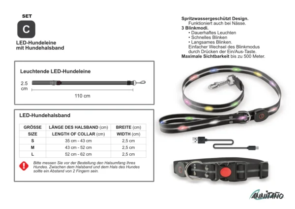 LED-Rechargeable Dog Collar - Image 42