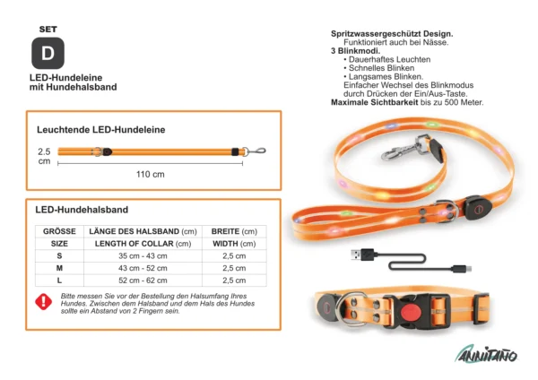 LED-Rechargeable Dog Collar - Image 44
