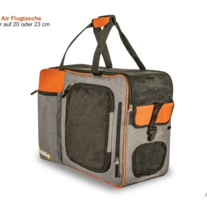 Flugtasche. Reisetasche für Haustiere. Transporttasche für Hunde und Katzen. Annitano AIR Hundeflugtasche.