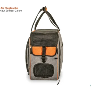 Flugtasche. Reisetasche für Haustiere. Transporttasche für Hunde und Katzen. Annitano AIR Hundeflugtasche.