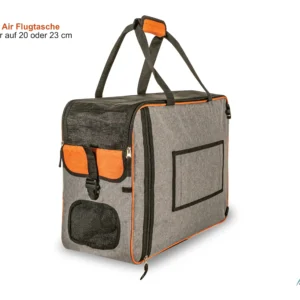 Flugtasche. Reisetasche für Haustiere. Transporttasche für Hunde und Katzen. Annitano AIR Hundeflugtasche.